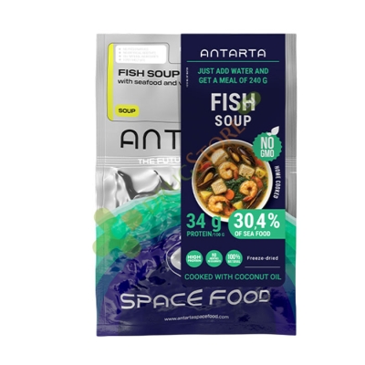 АНТАРТА РИБЕНА ЧОРБА С МОРСКИ ДАРОВЕ И ЗЕЛЕНЧУЦИ 30 г / ANTARTA FISH SOUP WITH SEAFOOD AND VEGETABLES 0 