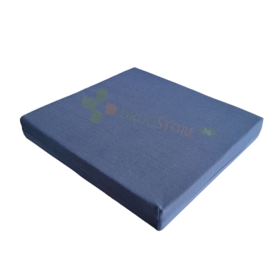 АНТИДЕКУБИТАЛНА ОРТОПЕДИЧНА ВЪЗГЛАВНИЦА ЗА ИНВАЛИДНА КОЛИЧКА ОТ МЕМОРИ ПЯНА И ОХЛАЖДАЩ ГЕЛ QUEROLINE VISCO GEL / ORTHEZA ANTI-DECUBITUS ORTHOPEDIC WHEELCHAIR CUSHION 