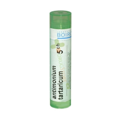 АНТИМОНИУМ ТАРТАРИКУМ 5 CH / BOIRON MONO ANTIMONIUM TARTARICUM 5 CH