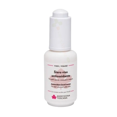 АНТИОКСИДАНТЕН СЕРУМ ЗА ЛИЦЕ ЗА ПОВЯХНАЛА И ЗРЯЛА КОЖА 30 мл / BIOFFICINA TOSCANA ANTIOXIDANT FACIAL SERUM FOR DULL, MATURE SKIN 