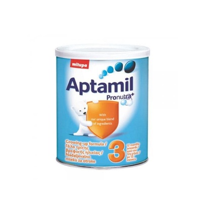 АПТАМИЛ 3 ПРОНУТРА 400 грама / MILUPA APTAMIL 3 PRONUTRA 400 gr.