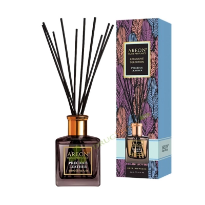 АРЕОН АРОМАТИЗАТОР ИЗКЛЮЧИТЕЛНА СЕЛЕКЦИЯ PRECIOUS LEATHER 150 мл / AREON REED DIFFUSER EXCLUSIVE SELECTION PRECIOUS LEATHER