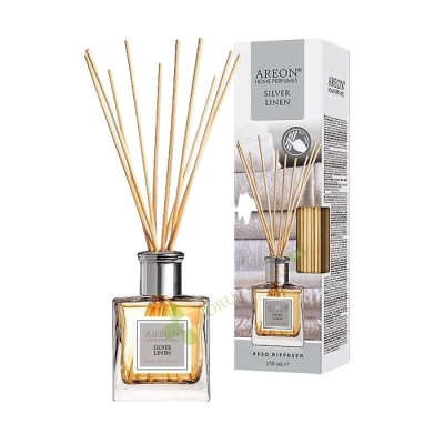 АРЕОН АРОМАТИЗАТОР SILVER LINEN 150 мл / AREON REED DIFFUSER SILVER LINEN