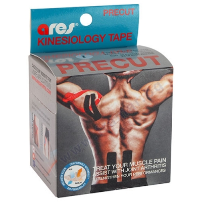  АРЕС НАРЯЗАНА КИНЕЗИО ЛЕНТА ОРАНЖЕВА 25 см 20 броя / ARES PRECUT KINESIO TAPE ORANGE