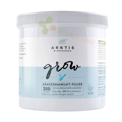 АРКТИС БИОФАРМА ГРОУ АКАЦИЕВИ ФИБРИ 300 г / ARKTIS BIOPHARMA GROW 