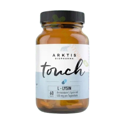 АРКТИС БИОФАРМА ТЪЧ L-ЛИЗИН капсули 60 броя / ARKTIS BIOPHARMA TOUCH L-LYSINE 