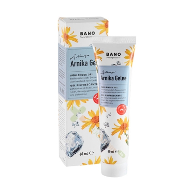 АРЛБЕРГЕР ОХЛАЖДАЩ ГЕЛ ОТ АРНИКА 60 мл / BANO HEALTHCARE ARLBERGER ARNICA COOLING GEL