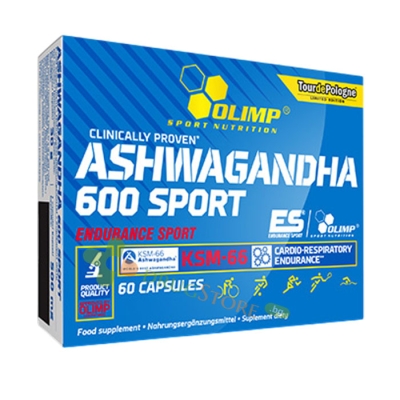 АШВАГАНДА 600 СПОРТ капсули 60 броя / OLIMP SPORT NUTRITION ASHWAGANDHA 600 SPORT