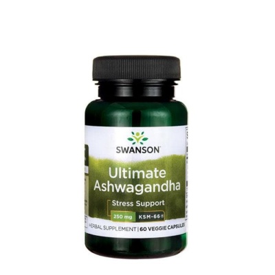 СУОНСЪН АШВАГАНДА капсули 250 мг. 60 броя / SWANSON ULTIMATE ASHWAGANDHA