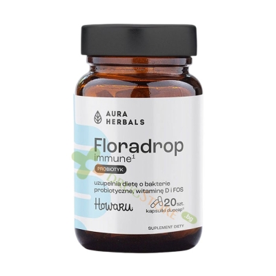 АУРА ХЕРБАЛС ФЛОРАДРОП ИМУН капсули 20 броя / AURA HERBALS FLORADROP IMMUNE