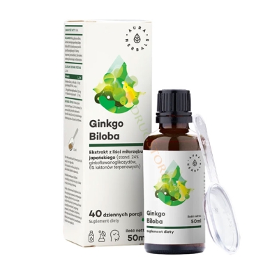 АУРА ХЕРБАЛС ГИНКО БИЛОБА капки 50 мл / AURA HERBALS GINKGO BILOBA drops