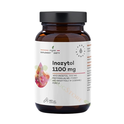 АУРА ХЕРБАЛС ИНОЗИТОЛ капсули 60 броя / AURA HERBALS INOSITOL 