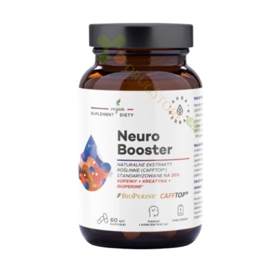 АУРА ХЕРБАЛС НЕВРО БУУСТЕР капсули 60 броя / AURA HERBALS NEURO BOOSTER 