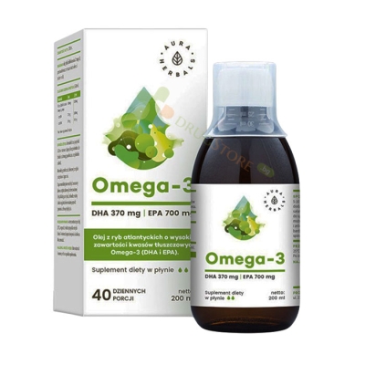 АУРА ХЕРБАЛС ОМЕГА-3 200 мл / AURA HERBALS OMEGA-3 
