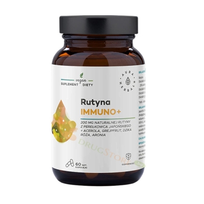АУРА ХЕРБАЛС РУТИН ИМУНО+ капсули 60 броя / AURA HERBALS RUTIN IMMUNO+ 