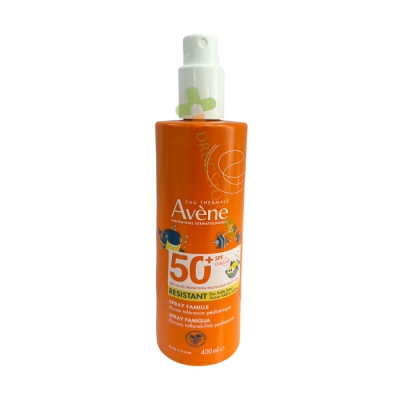 АВЕН СЛЪНЦЕЗАЩИТЕН СПРЕЙ ЗА ЛИЦЕ И ТЯЛО ФЕМИЛИ SPF50+ 400 мл / AVENE SUN CARE FAMILY SPRAY FOR FACE AND BODY SPF50+