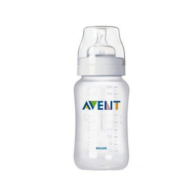 БЕБЕШКО ШИШЕ КЛАСИК ПЛЮС 3+ месеца 330 мл. / AVENT CLASSIC PLUS BOTTLE 330 ml.