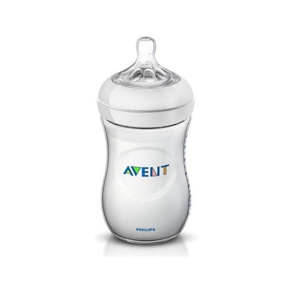 БЕБЕШКО ШИШЕ НАТУРАЛ 1+ месеца 260 мл. / AVENT NATURAL FEEDING BOTTLE 260 ml.