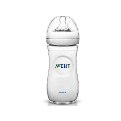 БЕБЕШКО ШИШЕ НАТУРАЛ 3+ месеца 330 мл. / AVENT NATURAL FEEDING BOTTLE 330 ml.