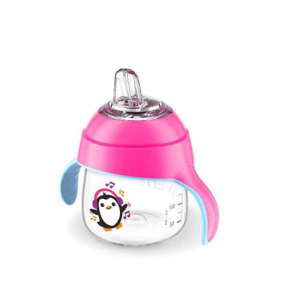 ЧАША С ДРЪЖКИ 6+ месеца 200 мл. / AVENT SIPPY CUP
