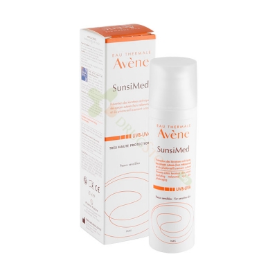 АВЕН СЪНСИМЕД ЗА СВРЪХЧУВСТВИТЕЛНА КОЖА 80 мл / AVENE SUNSIMED FOR SENSITIVE SKIN