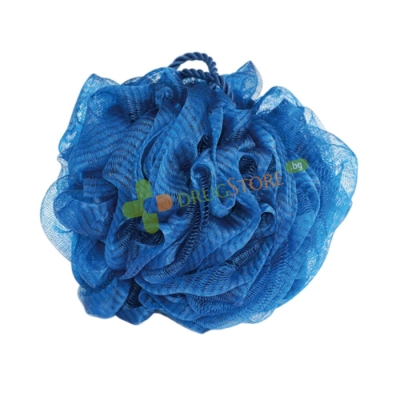 Б-МАКС ГЪБА ЗА БАНЯ ЛУКС СИНЯ 22544 / B-MAX LUXE BATH SPONGE BLUE