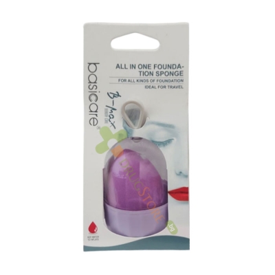 Б-МАКС ТАМПОН ЗА ФОН ДЬО ТЕН ЛИЛАВ 1 брой / B-MAX FOUNDATION SPONGE PURPLE