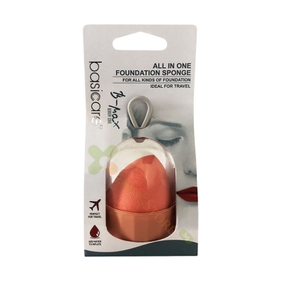 Б-МАКС ТАМПОН ЗА ФОН ДЬО ТЕН ОРАНЖЕВ 1 брой / B-MAX FOUNDATION SPONGE ORANGE