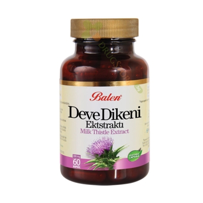 БАЛЕН ЕКСТРАКТ ОТ БЯЛ ТРЪН капсули 60 броя / BALEN MILK THISTLE EXTRACT 