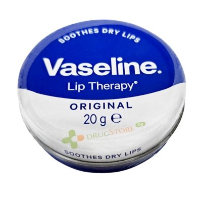 БАЛСАМ ЗА УСТНИ ОРИГИНАЛ кутия 20 г / VASELINE LIP THERAPY LIP BALM ORIGINAL