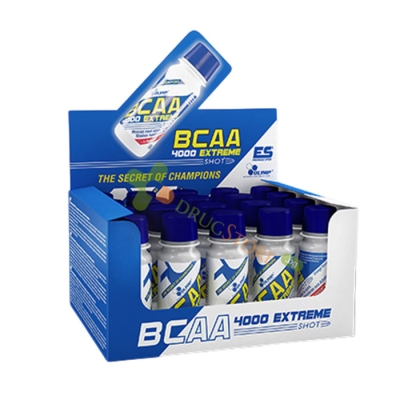 BCAA 4000 ЕКСТРИЙМ ШОТ 60 мл 20 броя / OLIMP SPORT NUTRITION BCAA 4000 EXTREME SHOT 60 ml 