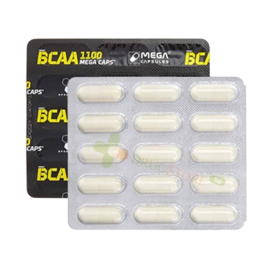 BCAA МЕГА КАПС капсули 1100 мг 15 броя / OLIMP SPORT NUTRITION BCAA MEGA CAPS