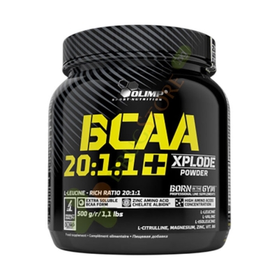 BCAA 20:1:1 ОВКУСЕН прах 500 г / OLIMP SPORT NUTRITION BCAA 20:1:1 FLAVOURED powder