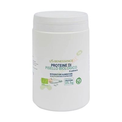 ГРАХОВ ПРОТЕИН прах 500 г / BENESSENCE ORGANIC PEA PLANT PROTEIN powder