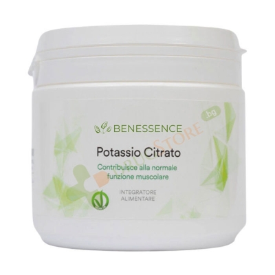 КАЛИЙ ЦИТРАТ прах 500 г / BENESSENCE SOLUBLE POTASSIUM CITRATE powder