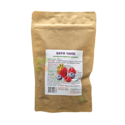 БЕРИ ЧИПС лиофилизирани плодове / EAT HEALTHY BERRY CHIPS