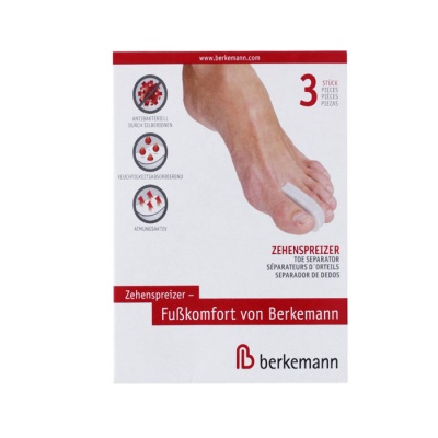 БЕРКЕМАН РАЗДЕЛИТЕЛ ЗА ПРЪСТИ / BERKEMANN TOE SEPARATOR