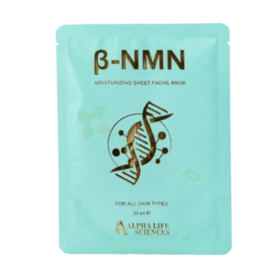 БЕТА-NMN ХИДРАТИРАЩА И РЕГЕНЕРИРАЩА МАСКА ЗА ЛИЦЕ 1 брой / ALPHA LIFE SCIENCES BETA-NMN HYDRATING AND REGENERATING FACE MASK 