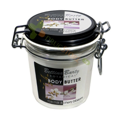 БЕТИНА БАРТИ ЧЕРЕШОВ ЦВЯТ МАСЛО ЗА ТЯЛО 400 мл / BETTINA BARTY RICE MILK AND CHERRY BLOSSOM  BODY BUTTER 