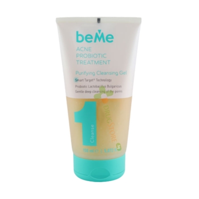 БИ МИ АКНЕ ПРОБИОТИК ТРИЙТМЪНТ ПОЧИСТВАЩ ГЕЛ ЗА ЛИЦЕ 150 мл / BEME ACNE PROBIOTIC TREATMENT PURIFYING CLEANSING GEL 1