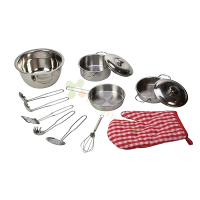 ГОТВАРСКИ КОМПЛЕКТ ОТ НЕРЪЖДАЕМА СТОМАНА BJ606 / BIGJIGS STAINLESS STEEL KITCHENWARE SET