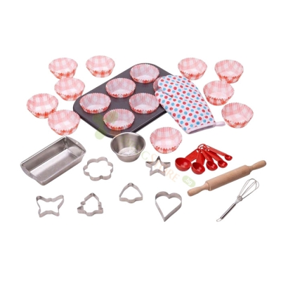 КОМПЛЕКТ ЗА ПЕЧЕНЕ - МЛАД ГОТВАЧ BJ605 / BIGJIGS TOYS YOUNG CHEF'S BAKING SET