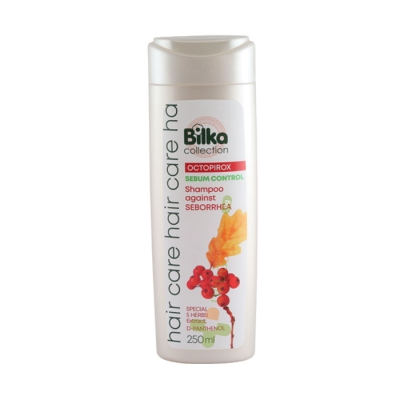 БИЛКА ШАМПОАН ЗА МАЗЕН СКАЛП И ПРИ СЕБОРЕЯ 250 мл / BILKA OCTOPIROX SEBUM CONTROL SHAMPOO AGAINST SEBORRHEA 