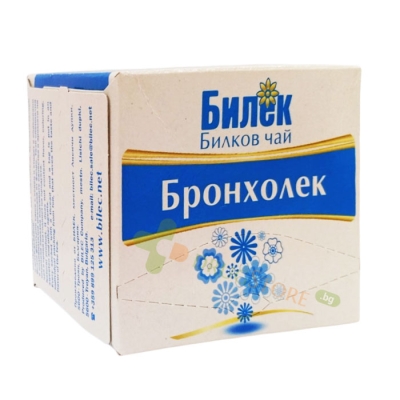 БИЛКОВ ЧАЙ БРОНХОЛЕК филтър 16 броя / BILEC HERBS & HERBAL TEA FILTER BRONCHOLEC PECTORAL 