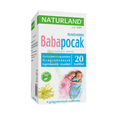 БИЛКОВ ЧАЙ ЗА БЕБЕТА ПРИ КОЛИКИ 20 броя / NATURLAND MAGYARORSZAG KFT HERBAL TEA FOR BABIES WITH COLIC filter bags 