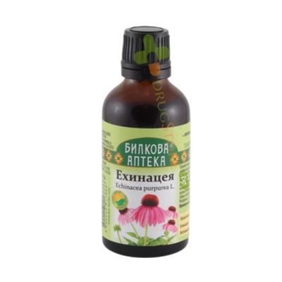 БИЛКОВА АПТЕКА ТИНКТУРА ЕХИНАЦЕЯ + ВИТАМИН B6 50 мл / BILKOVA APTEKA ECHINACEA + VITAMIN B6 TINCTURE
