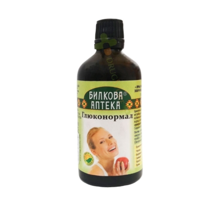 БИЛКОВА АПТЕКА ТИНКТУРА ГЛЮКОНОРМАЛ + ХРОМ 100 мл / BILKOVA APTEKA GLUCONORMAL + CHROME TINCTURE