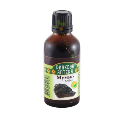 БИЛКОВА АПТЕКА ТИНКТУРА МУМИО 50 мл / BILKOVA APTEKA SHILAJIT TINCTURE