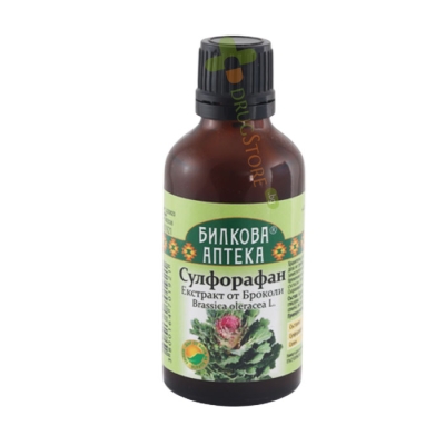 БИЛКОВА АПТЕКА ТИНКТУРА СУЛФОРАФАН + СЕЛЕН 50 мл / BIOHERBA BILKOVA APTEKA SULFORAFAN + SELENIUM TINCTURE