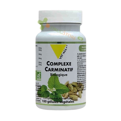 БИЛКОВА ФОРМУЛА ЗА СТОМАХ И ДОБРО ХРАНОСМИЛАНЕ капсули 100 броя / VIT`ALL+ HERBAL COMPLEX GOOD DIGESTION 
